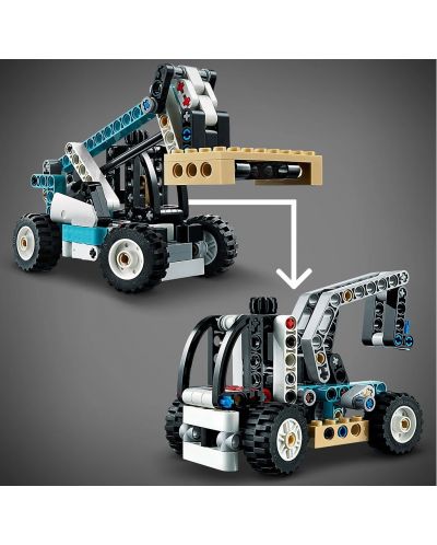Кonstruktor Lego Technic - Teleskopski utovarivač (42133) - 5