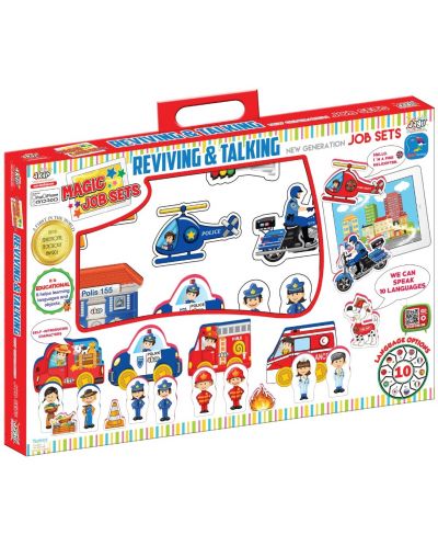 Set igračaka koji govore Jagu - Policijska postaja, 18 dijelova - 1
