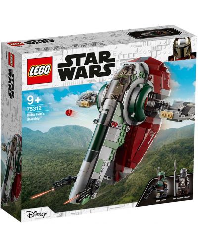 Konstruktor Lego Star Wars - Boba Fett’s Starship (75312) - 1