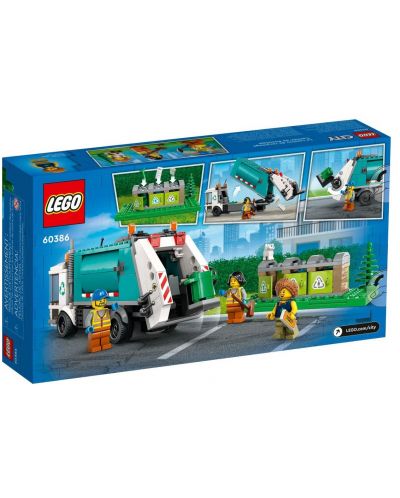 Konstruktor LEGO City - Kamion za reciklažu (60386) - 2