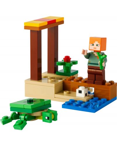 Konstruktor LEGO Minecraft - Plaža kornjača (30432) - 2