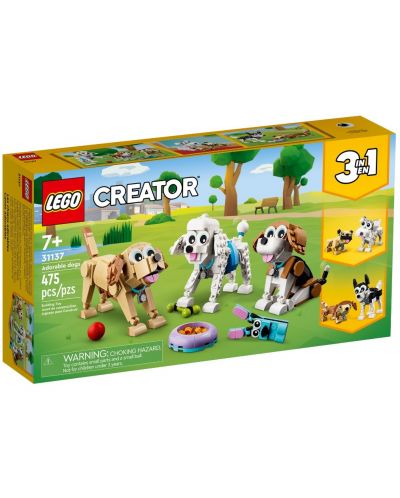 Konstruktor LEGO Creator - Slatki psi (31137) - 1