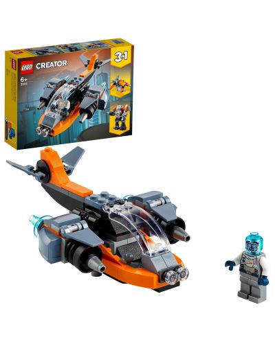 Konstruktor LEGO Creator – Kibernetički dron (31111) - 2