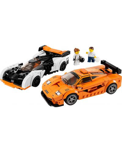 Konstruktor LEGO Speed Champions - McLaren Solus GT & McLaren F1 LM (76918) - 2