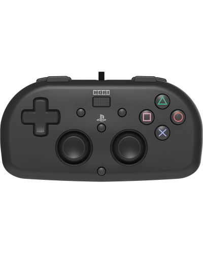 Kontroler Hori - Wired Mini Gamepad, crni (PS4) - 1