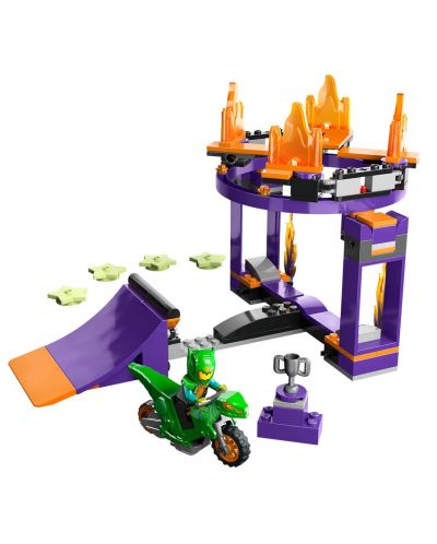Konstruktor LEGO City - Stuntz, Ramp Dunk Stunt Challenge (60359) - 2