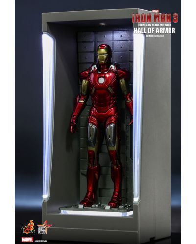 Komplet figura Hot Toys Marvel: Iron Man - Hall of Armor, 7 kom. - 9