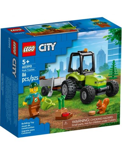 Konstruktor LEGO City - Park traktor (60390) - 1