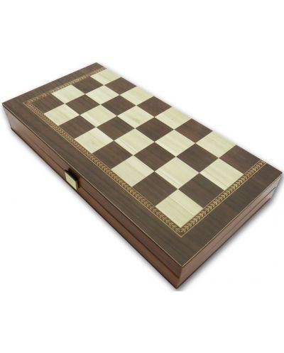 Set šaha i backgammona Manopoulos - Boja Wenge, 38 x 19 cm - 1