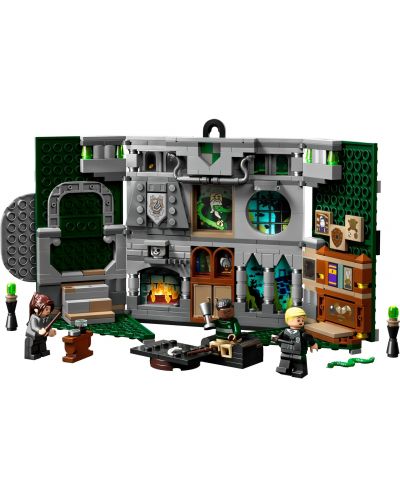 Konstruktor LEGO Harry Potter - Zastava Slytherina (76410) - 2