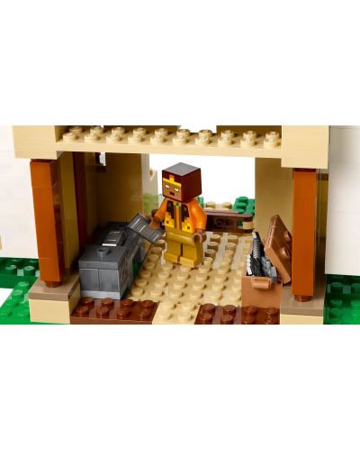 Konstruktor LEGO Minecraft - Tvrđava Iron Golem (21250) - 6
