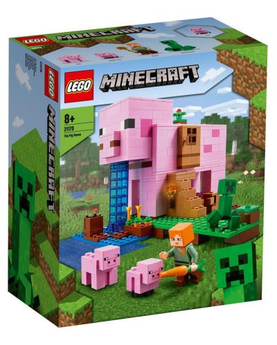 Konstruktor Lego Minecraft - Kućica prasića (21170) - 1