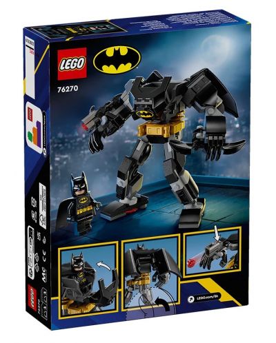 Konstrukcijski set LEGO DC Comics Super Heroes - Batman™ u mehaničkom oklopu (76270) - 2