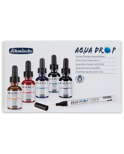 Set akvarel boja Schmincke - Aqua Drop Liner, 5 x 30 ml - 1