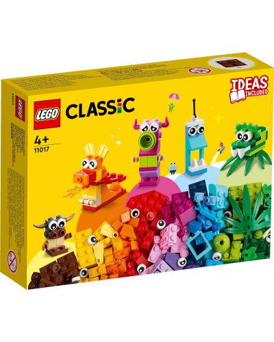 Konstruktor LEGO Classic - Kreativna čudovišta (11017) - 1