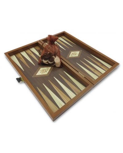 Set šaha i backgammona Manopoulos - Boja Wenge, 38 x 19 cm - 6