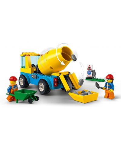 Konstruktor Lego City - Miješalica za beton (60325) - 4