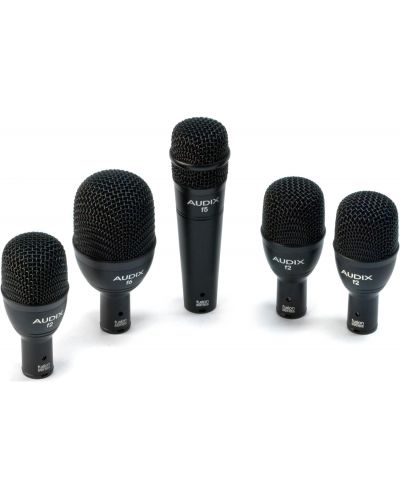Set mikrofona za bubnjeve AUDIX - FP5, 5 komada, crni - 2