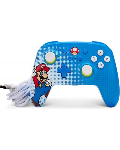 Kontroler PowerA - Enhanced, žični, za Nintendo Switch, Mario Pop Art - 9