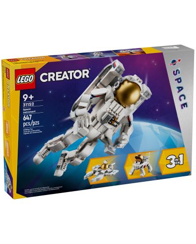 Konstruktor LEGO Creator 3 u 1 - Astronaut (31152) - 1