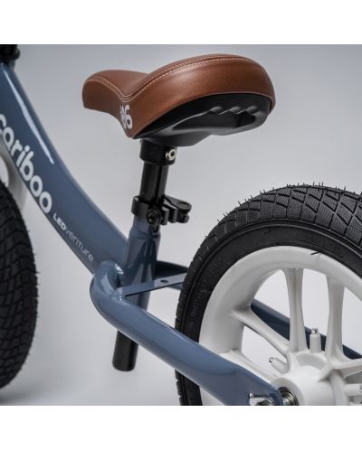 Bicikl za ravnotežu Cariboo - LEDventure, plavo/smeđi - 7