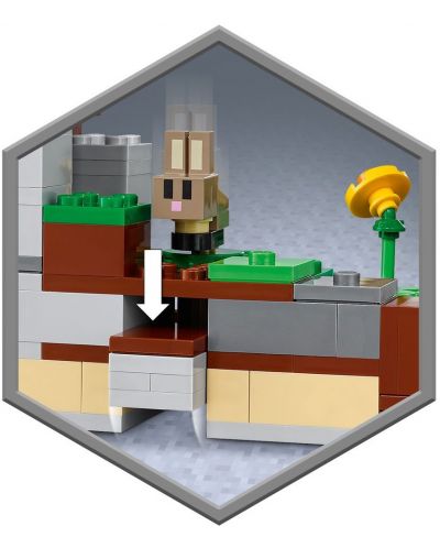 Konstruktor Lego Minecraft - Ranč zečeva (21181) - 4
