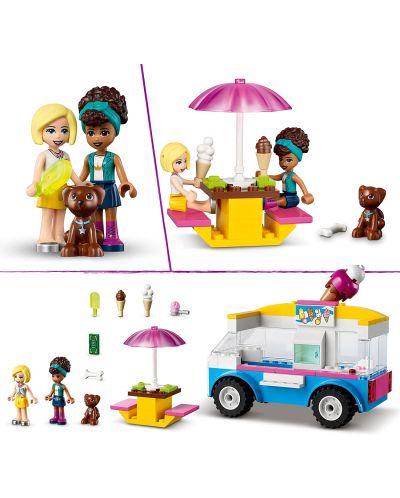 Konstruktor Lego Friends - Kamion za sladoled (41715) - 4