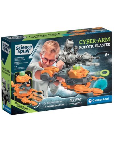 Konstruktor Clementoni Science & Play - Cyber ruka s robotiziranim blasterom - 1