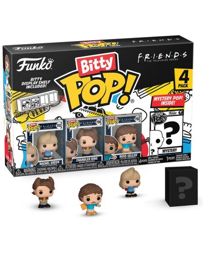 Set mini figurica Funko Bitty POP! Television: Friends - 4-Pack (Series 1) - 1