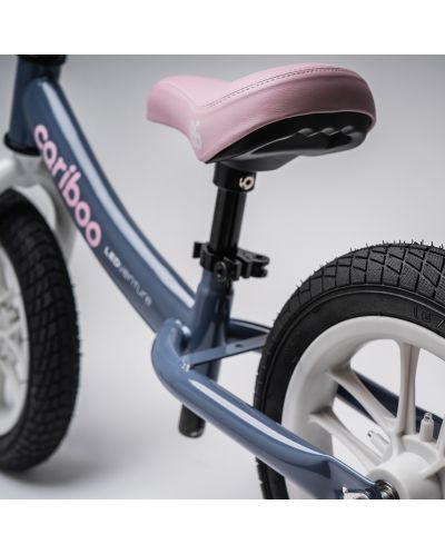 Bicikl za ravnotežu Cariboo - LEDventure, plavi/ružičasti - 6