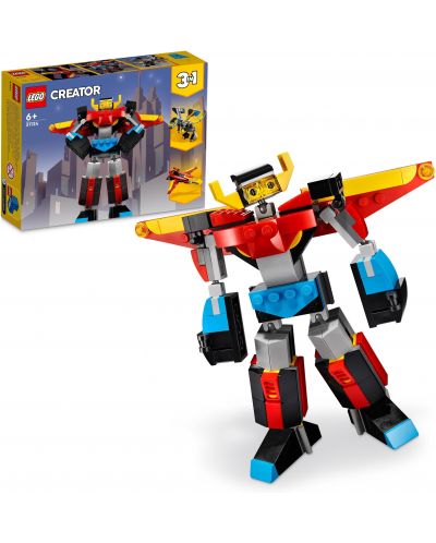 Кonstruktor LEGO Creator 3 u 1 - Super robot (31124) - 2