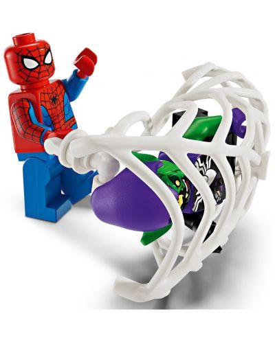 Konstruktor LEGO Marvel Super Heroes - Spider-Manov trkaći auto i Venom zeleni goblin (76279) - 5