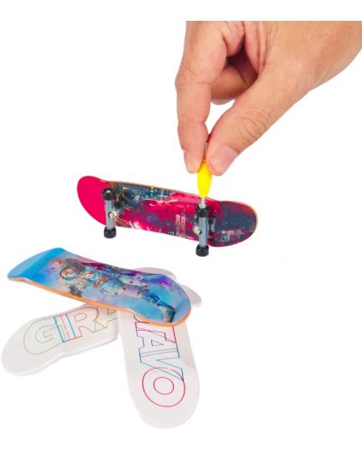 Set fingerboardova Tech Deck - Giraul Gustavo, Paris 2024, 4 komada - 4