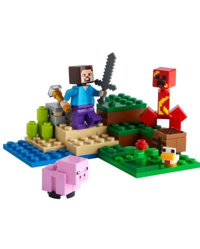 Konstruktor Lego Minecraft - Zasjeda na Creeper (21177) - 2