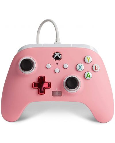 Kontroler PowerA - Enhanced, za Xbox One/Series X/S, Pink Inline - 1