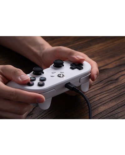 Kontroler 8BitDo - Pro 2, bijeli (Xbox One/Xbox Series X/S) - 6