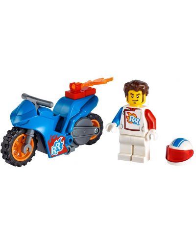 Set Lego City Stunt - Kaskaderski motocikl raketa (60298) - 5