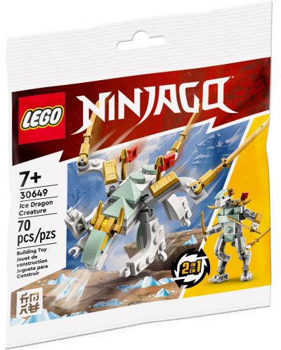 Konstruktor LEGO Ninjago - Ledeno zmajevo stvorenje (30649) - 1