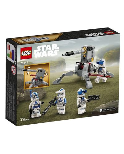 Konstruktor LEGO Star Wars - 501 Clone Stormtrooper Battle Pack (75345) - 2