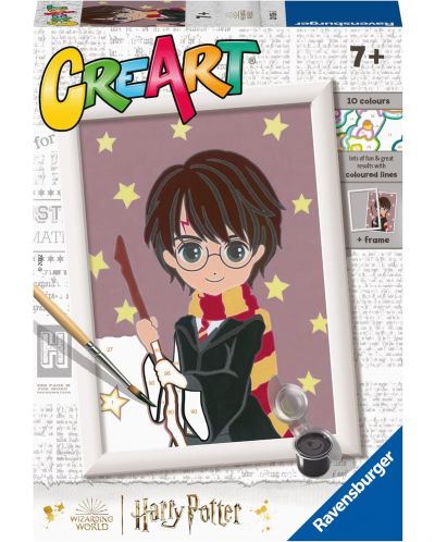 Set za slikanje po brojevima Ravensburger CreArt - Harry Potter - 1