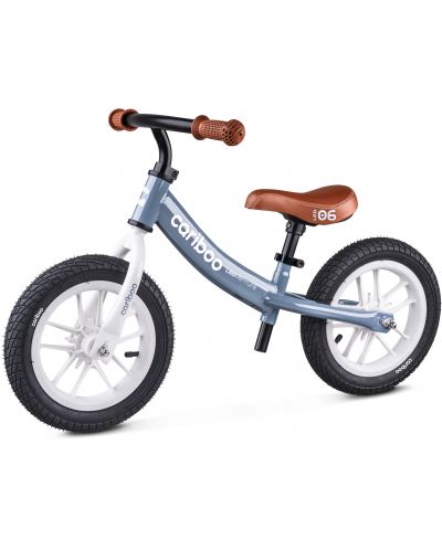 Bicikl za ravnotežu Cariboo - LEDventure, plavo/smeđi - 4