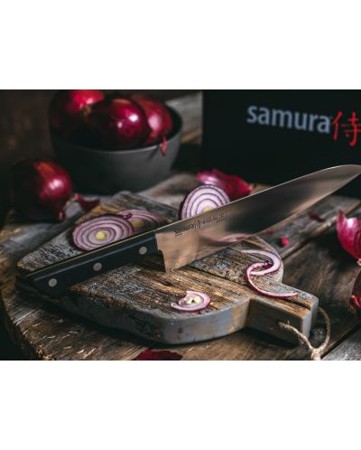 Set od 3 kuhinjska noža Samura - Harakiri, crna drška - 3
