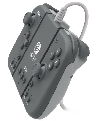 Kontroler Hori - Split Pad Compact Attachment Set, sivi (Nintendo Switch) - 3