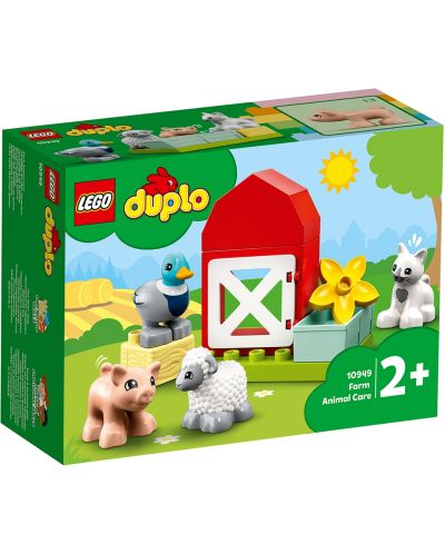 Konstruktor Lego Duplo Town – Briga o životinjama na farmi (10949) - 1