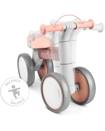 Bicikl za ravnotežu Cariboo - Team, ružičasti - 5