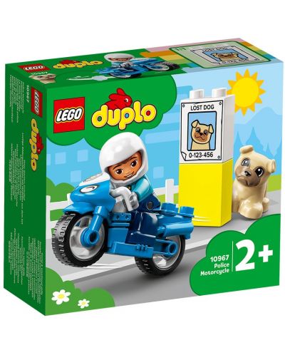 Кonstruktor Lego Duplo Town - Policijski motocikl (10967) - 2