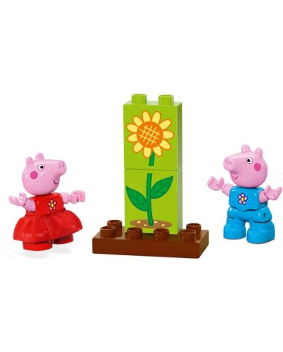 Konstrukcijski set LEGO Duplo - Peppa Pig vrt i kućica na drvetu  (10431)  - 4