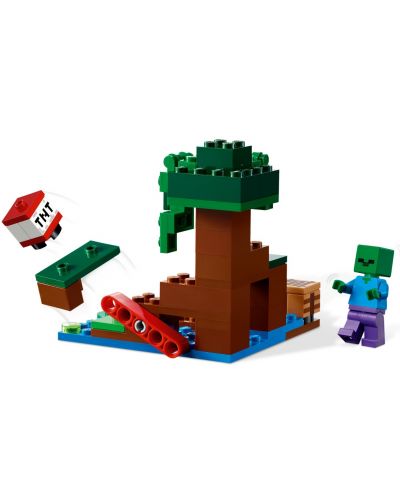 Konstruktor LEGO Minecraft - Pustolovine u močvari (21240) - 4
