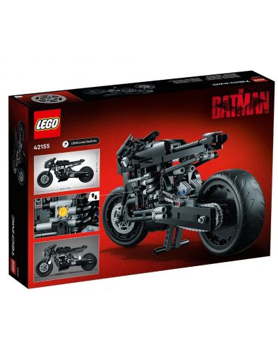Konstruktor LEGO Technic - Batmotor (42155) - 2