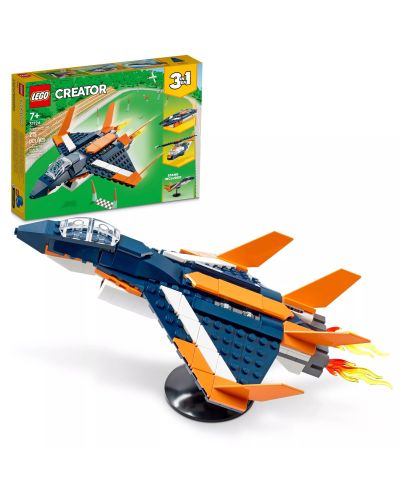 Кonstruktor LEGO Creator 3 u 1 - Nadzvučni zrakoplov (31126) - 2